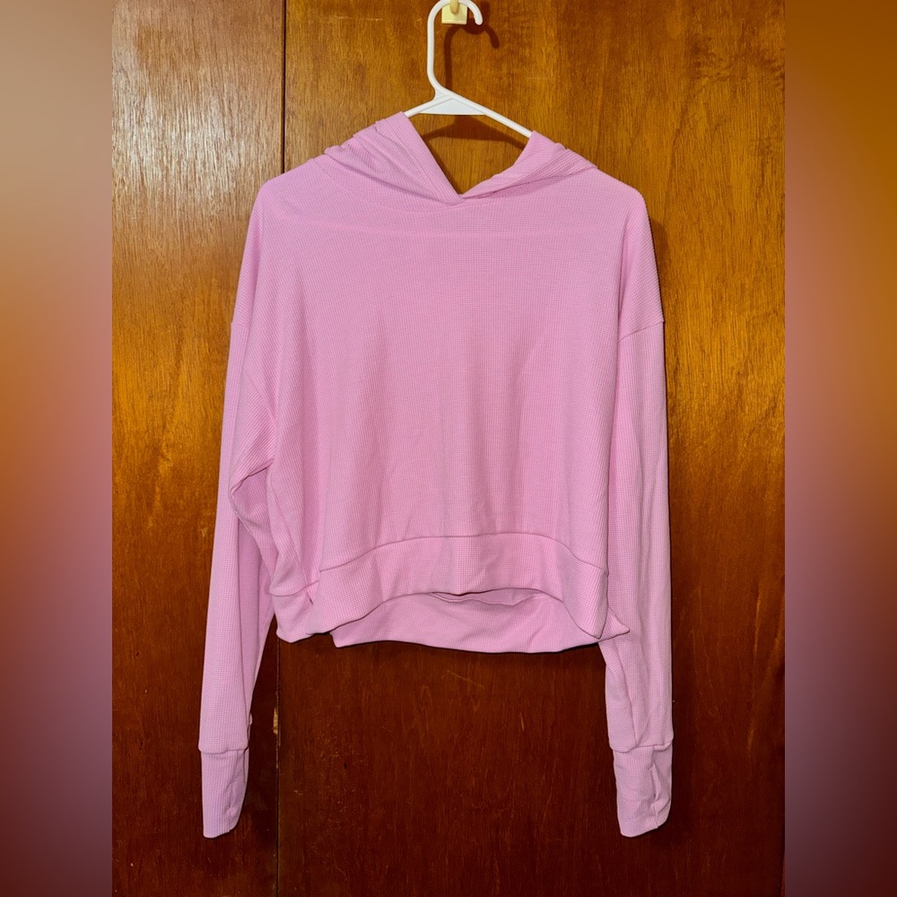 Athletic Cropped Hoodie